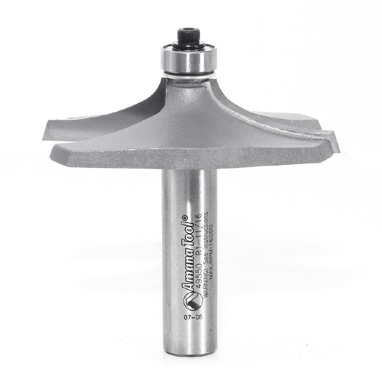 ROUTER BIT, HANDRAIL / TABLE EDGE, 2-FLUTE