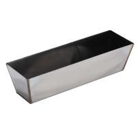 MUD PAN, DRYWALL, 14", HELI-ARC STAINLESS, #639