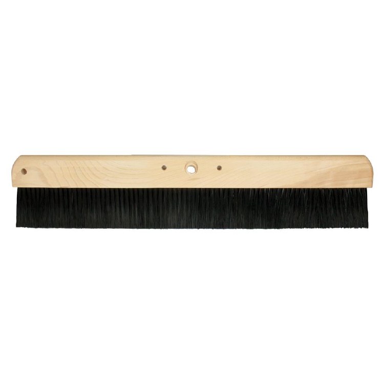 BROOM, CONCRETE, 24"  WOOD