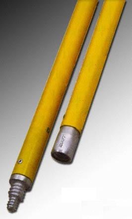 HANDLE BULLFLOAT 6' FIBERGLASS THREADED 1-1/2" DIAMETER