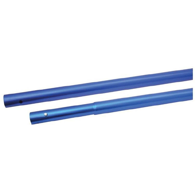 HANDLE BULLFLOAT 8' ALUMINUM  1-3/4" DIAMETER BUTTON