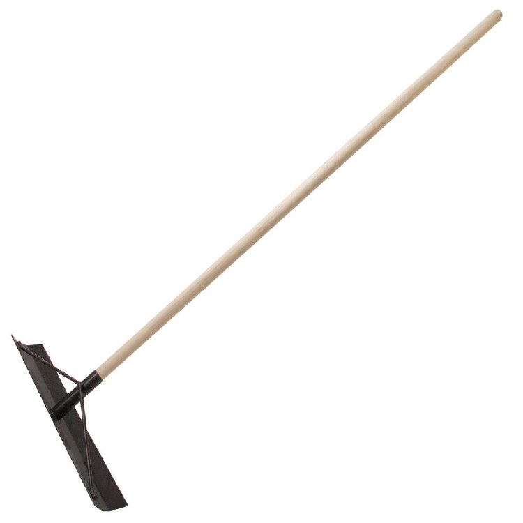 SPREADER, CONCRETE, 19-1/2" X 4", ALUMINUM, NO HOOK, W/ HANDLE