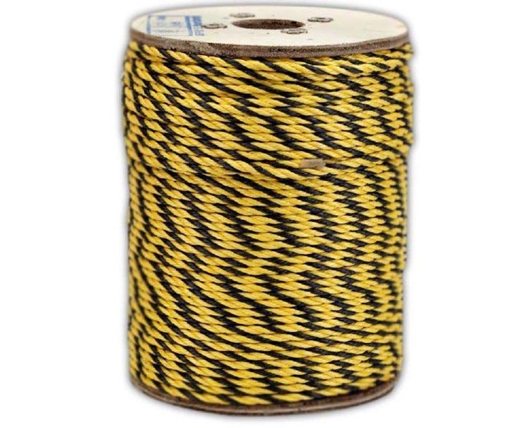 ROPE, POLY, SAFETY, 1/4" X 600'
