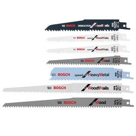 BLADE, RECIPROCATING, 9", 6T, FOR WOOD WITH NAILS, 5 PAK