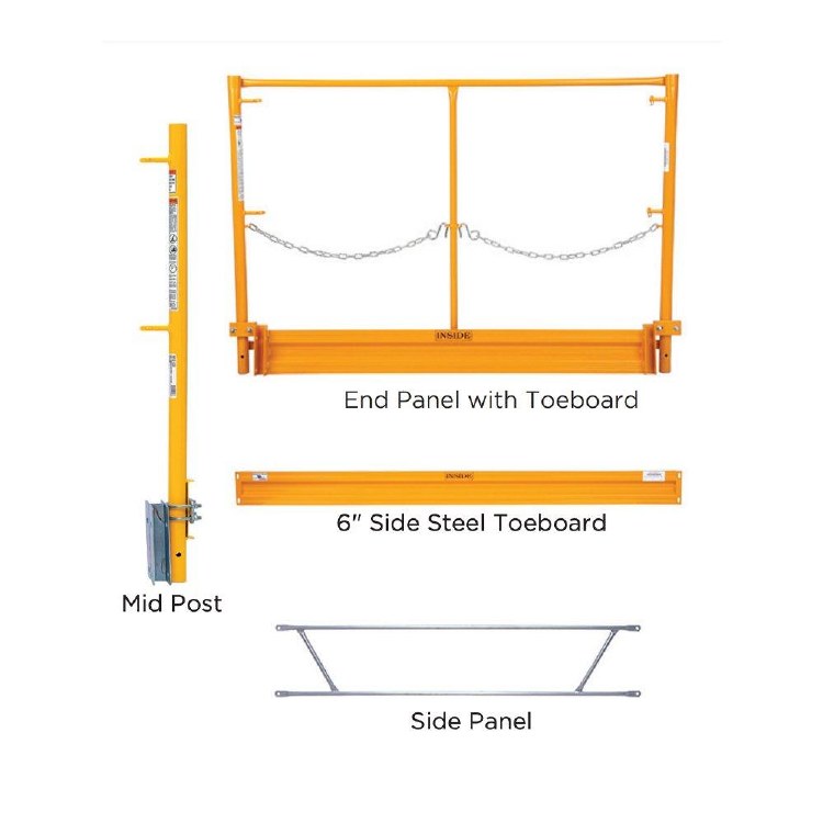 SIDE PANEL, 10 FT., EASI-GUARD PANEL SYSTEM, ST93-10