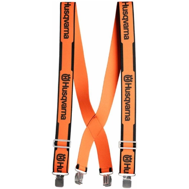 SUSPENDERS, ORANGE, CLIP