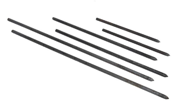 STAKE, NAIL, 3/4" X 18", SOLD EACH, PREMIUM, WITH NAIL HOLES