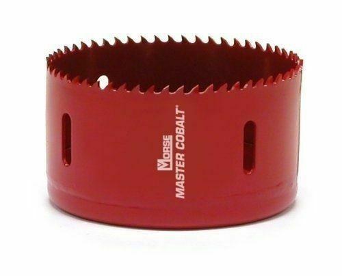 HOLE SAW, 3-1/8", VARIABLE PITCH, W/ ARBOR