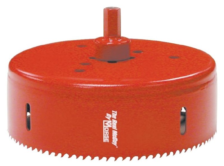 HOLE SAW, 5-1/2", VARIABLE PITCH, W/ ARBOR