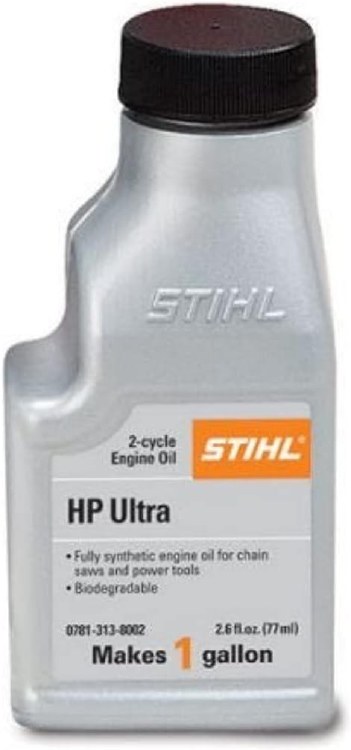 OIL, 2-CYCLE ENGINE, FULL SYNTHETIC, 2.6 OZ, I GALLON MIX, SINGLE BOTTLE