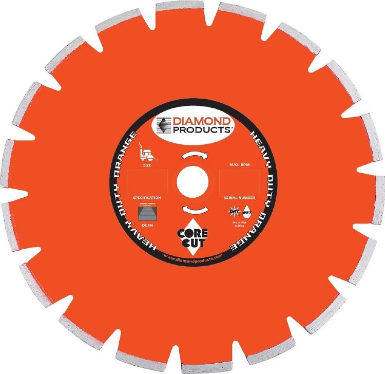 BLADE, DIAMOND, 12" X .125, DA2H, PREMIUM