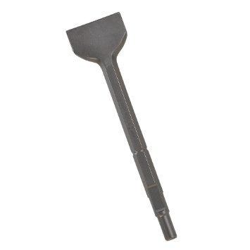 SCALING CHISEL, 3" X 12", ROUND HEX, SPLINE