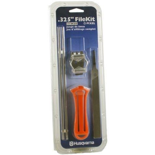 FILE KIT, 3/8", INCLUDES HANDLE, GUIDE, TWO ROUND FILES AND ONE FLAT FILE.