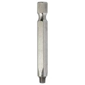 INSERT BIT, SQUARE RECESS, 1/4", LONG SHANK