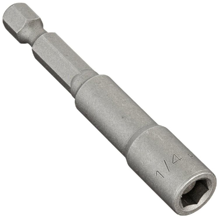 INSERT BIT, 1/4", NUTSETTER, DEEP SOCKET