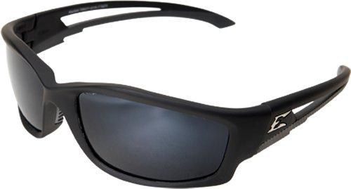 SAFETY GLASSES, POLARIZED, KAZBEK, BLACK FRAME, G-15 SILVER MIRROR LENS G5