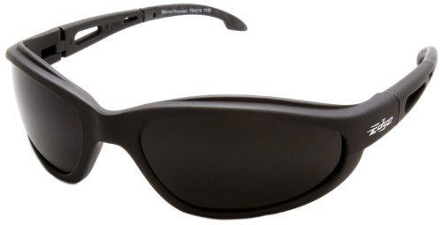 SAFETY GLASSES, POLARIZED, DAKURA, BLACK FRAME, SMOKE LENS