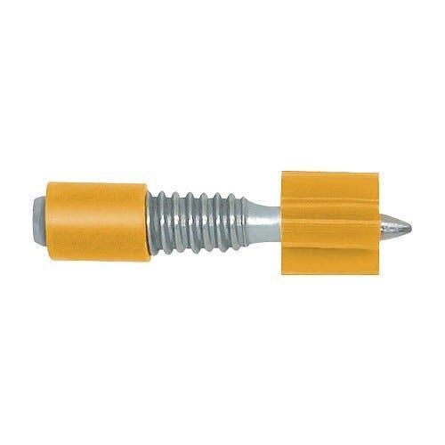 THREADED STUD-1/4-20, 3/4" THREAD, 1/2" SHANK, KNURLED
