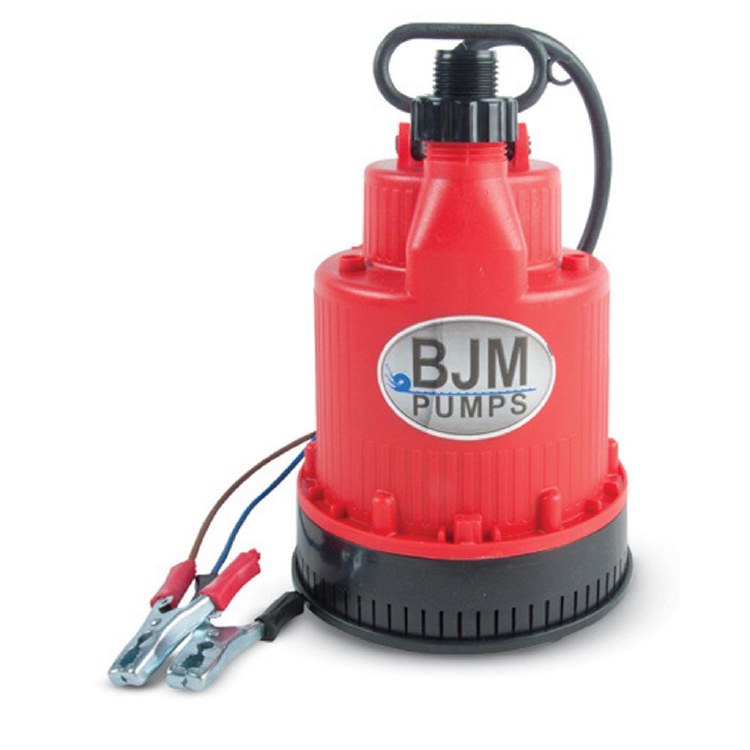 PUMP, SUBMERSIBLE, 12 VOLT, ABS PUMPBODY-AUTO SWITCH