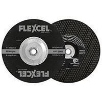 SEMI FLEX WHEEL, 7" X 1/8" X 5/8-11, CONCRETE, COARSE