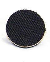 GRIPPER PAD, 2" X 1/4" SHANK, HOOK & LOOP, MEDIUM