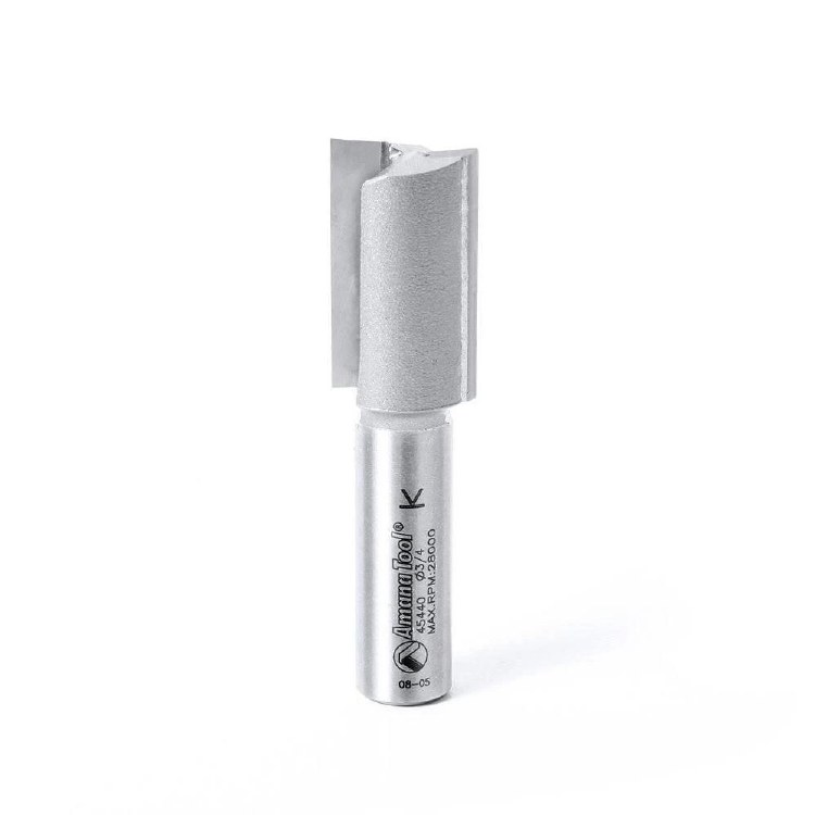 ROUTER BIT, 1/2", STRAIGHT PLUNGE - DEEP, 1/2" SHANK, 2 FLUTE