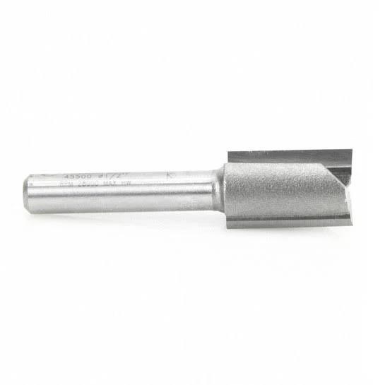 ROUTER BIT, 1/2", MORTISING, 2 FLUTE, 1/4" SHANK
