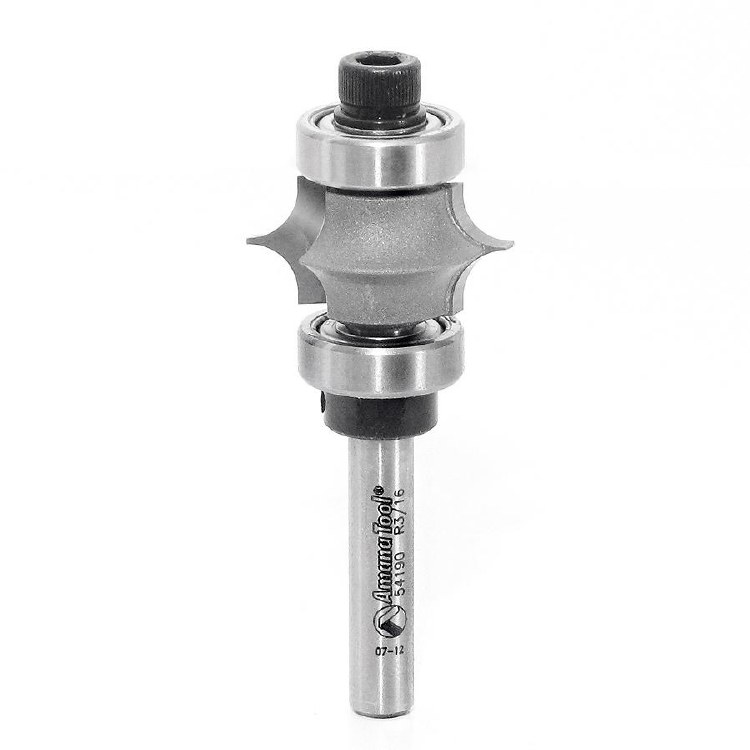 ROUTER BIT, 3/16" R, LEAF EDGE