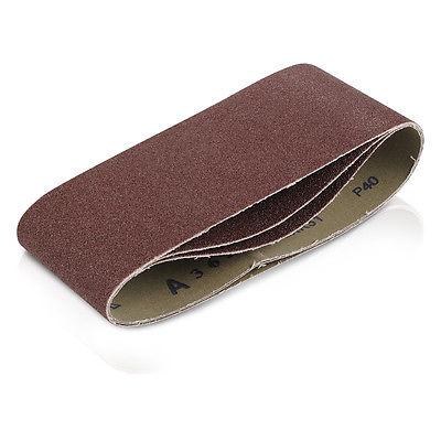 SANDING BELT, 4" X 24", 80 GRIT, CLOTH BACKED