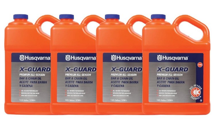 OIL, BAR & CHAIN, ALL-SEASON, CASE OF 4 - 1-GALLON