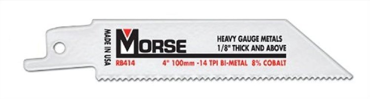 BLADE, RECIPRICATING, 4", 14 TOOTH, 1/8" THICK