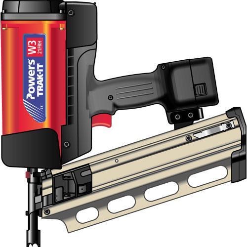 NAILER, GAS, 21 DEGREE FULL HEAD-POWERS