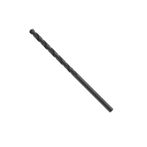 DRILL BIT, 1/8" BLACK OXIDE- FOR STEEL-CARDED