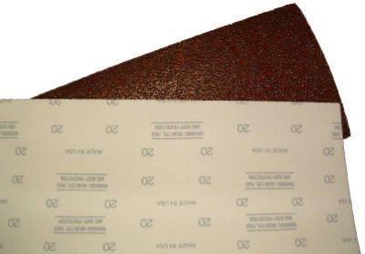 SANDING SHEET, 100 GRIT, 12" X 18"- ORBITAL SANDER