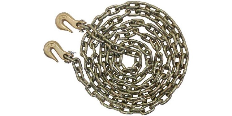 CHAIN TRANSPORT, 3/8" X 16' GR70 W/CLEVIS HOOKS IMPORT