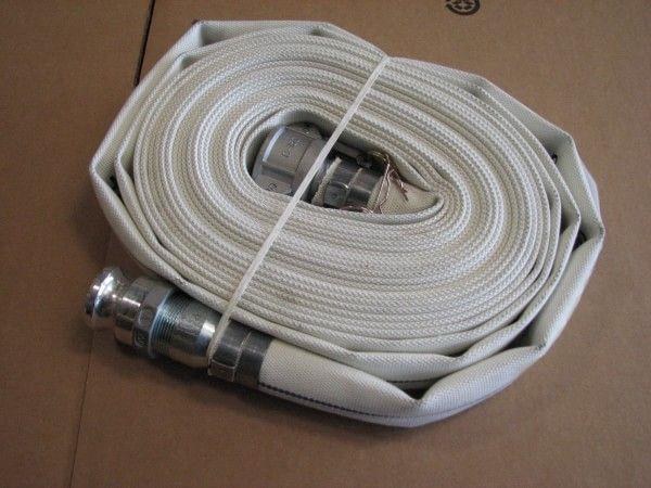 HOSE, 1-1/2" X 50' MILL HIGH PRESSURE-QUICK COUPLED