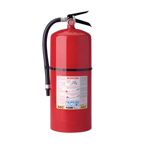 FIRE EXTINGUISHER, 20 LB, ABC TYPE, W/WALL HANGER