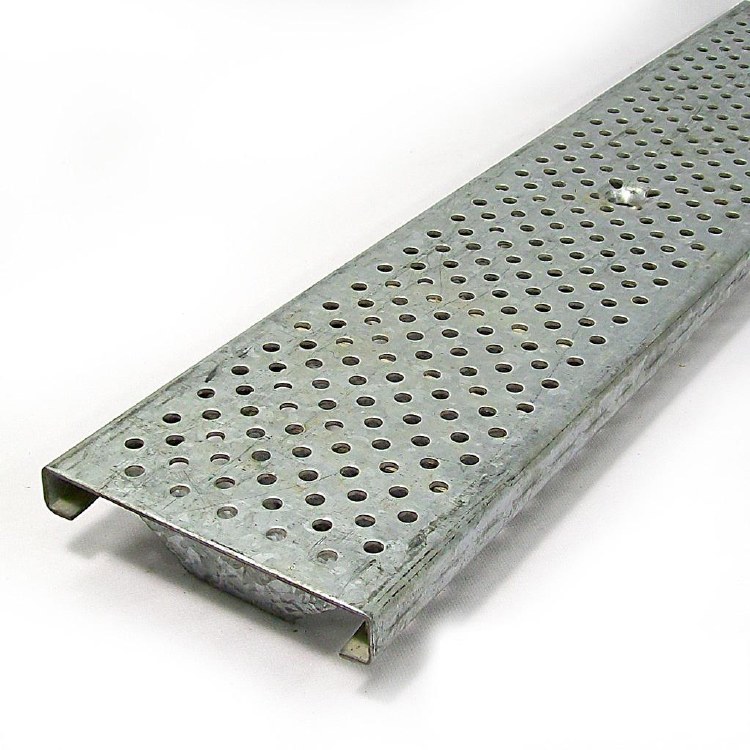 GRATE, PERFORATED GALV., STEEL REINFORCED 48"