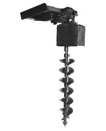 AUGER ASSEMBLY FOR 304 CAT EXCAV- 2.56, INCLUDES 110212 MOUNT & 21670 CRADLE, 2" HEX
