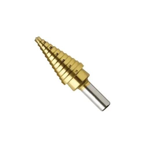STEP DRILL, 3/16" to 7/8" Titanium