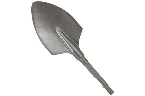 POINTED CLAY SPADE,4-1/2" X 16" , 3/4" HEX