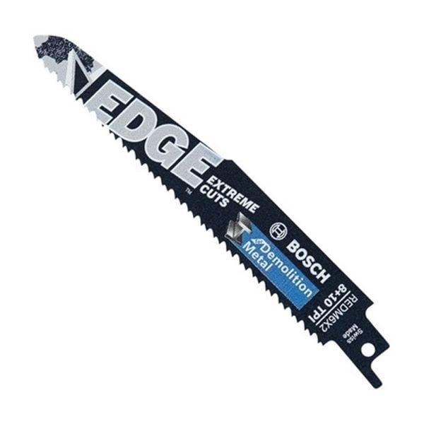 BLADE, RECIP, 6", 8-10 TOOTH, EDGE METAL DEMOLITION, 5 PACK