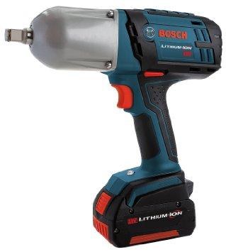 IMPACT WRENCH, HIGH TORQUE, 1/2" 18V, 2 FAT LI-ION, LED WORK LIGHT