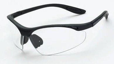 SAFETY GLASSES, TALON READER, 1.5 DIOPTER, CLEAR LENS, MATTE BLACK FRAME.