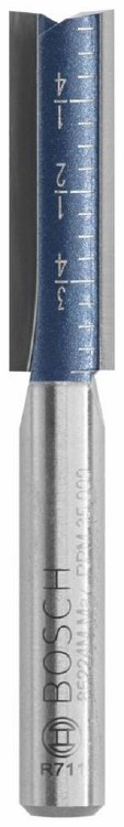ROUTER BIT, 5/16" x 1" x 1/4"S, STRAIGHT -2 FLUTE -CARBIDE TIP
