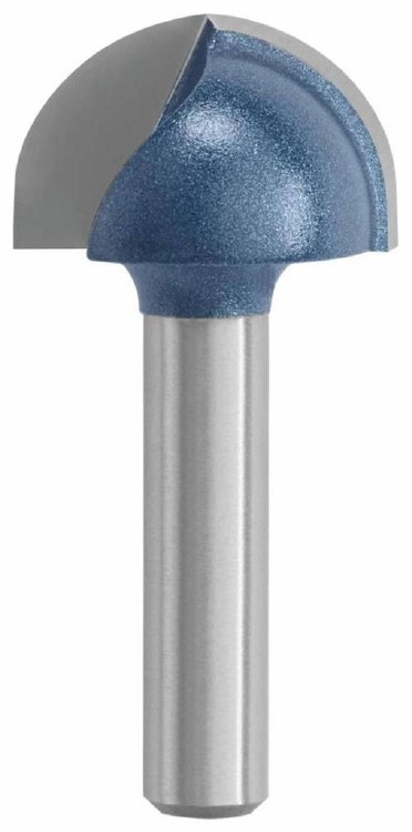 ROUTER BIT, 3/4" COREBOX x 1/4"S, STRAIGHT -2 FLUTE -CARBIDE TIP