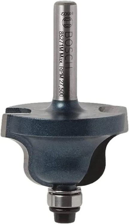 ROUTER BIT, 1/4" ROMAN OGEE x 1/4"S, w/ BB -2 FLUTE -CARBIDE TIP