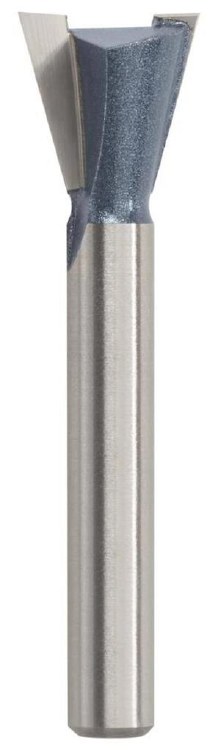 ROUTER BIT, 14 DEGREE DOVETAIL x 1/4"S, -2 FLUTE -CARBIDE TIP