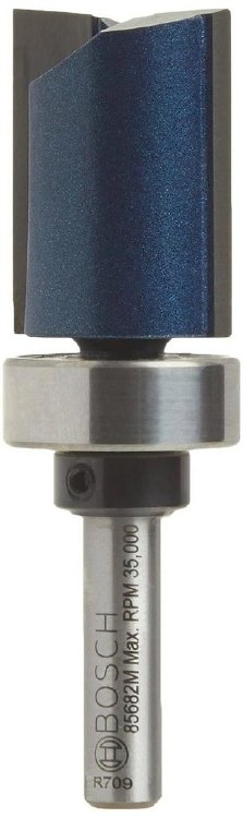 ROUTER BIT, 3/4" x 1" x 1/4"S, STRAIGHT w/TBB-2 FLUTE -CARBIDE TIP