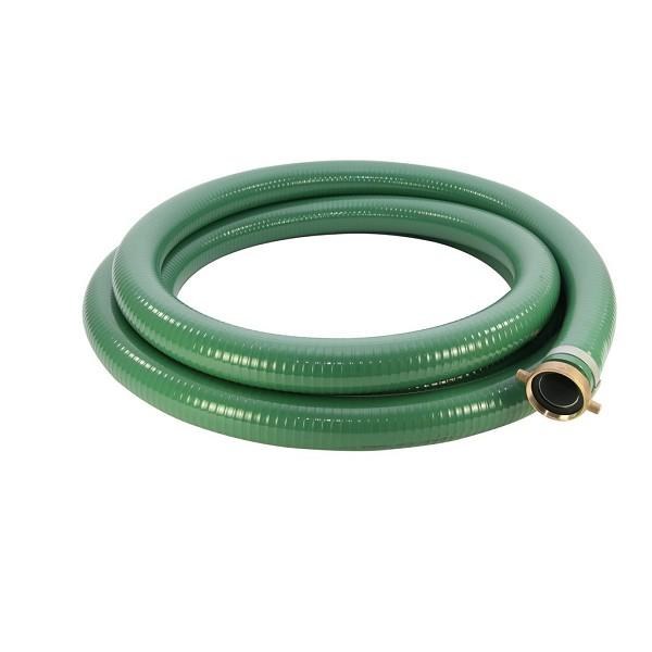 HOSE,SUCTION,4" X 20 FT,PVC COUPLED